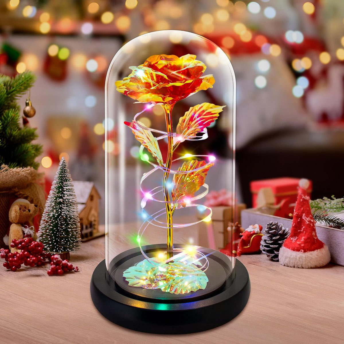 Christmas Rose Gifts for Women,Birthday 