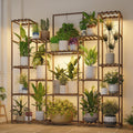 Plant Stand with Grow Lights Large Plant Shelf Indoor Hanging Plants