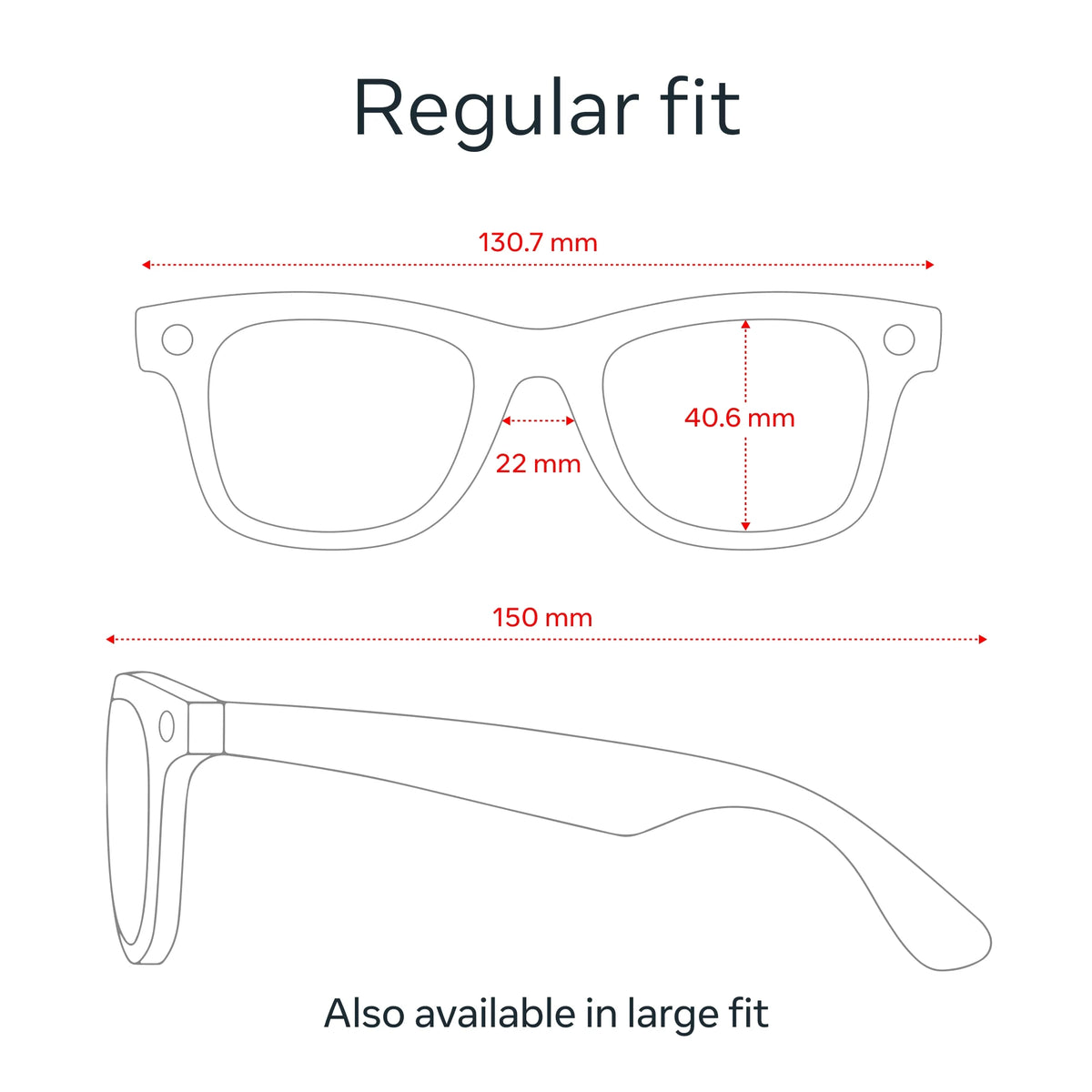 Ray-Ban  (Gen 1), Wayfarer, Matte Black, Polarized Gradient Graphite Lenses | Smart AI Glasses